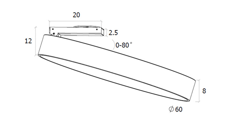 Купить DesignLed UF034-60-WH-NW
