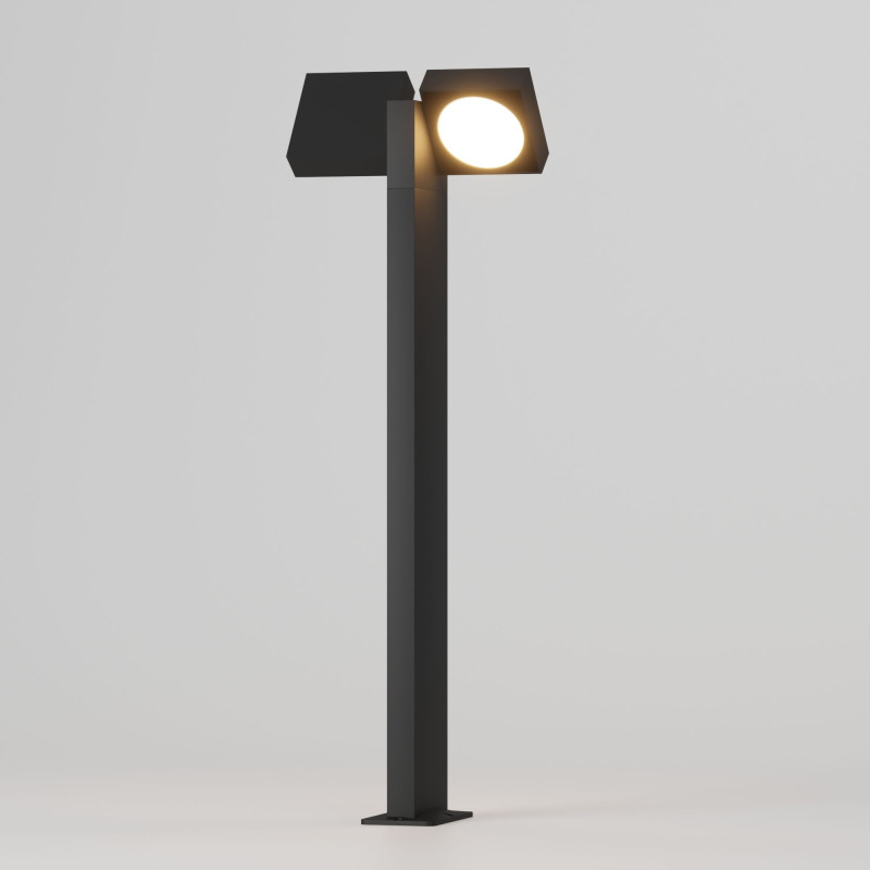 Фото Садово-парковый светильник Elektrostandard Twin черный (35170/F)