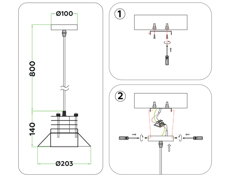 Купить с доставкой по Москве и России Подвесной светильник Ambrella Light TR8172
