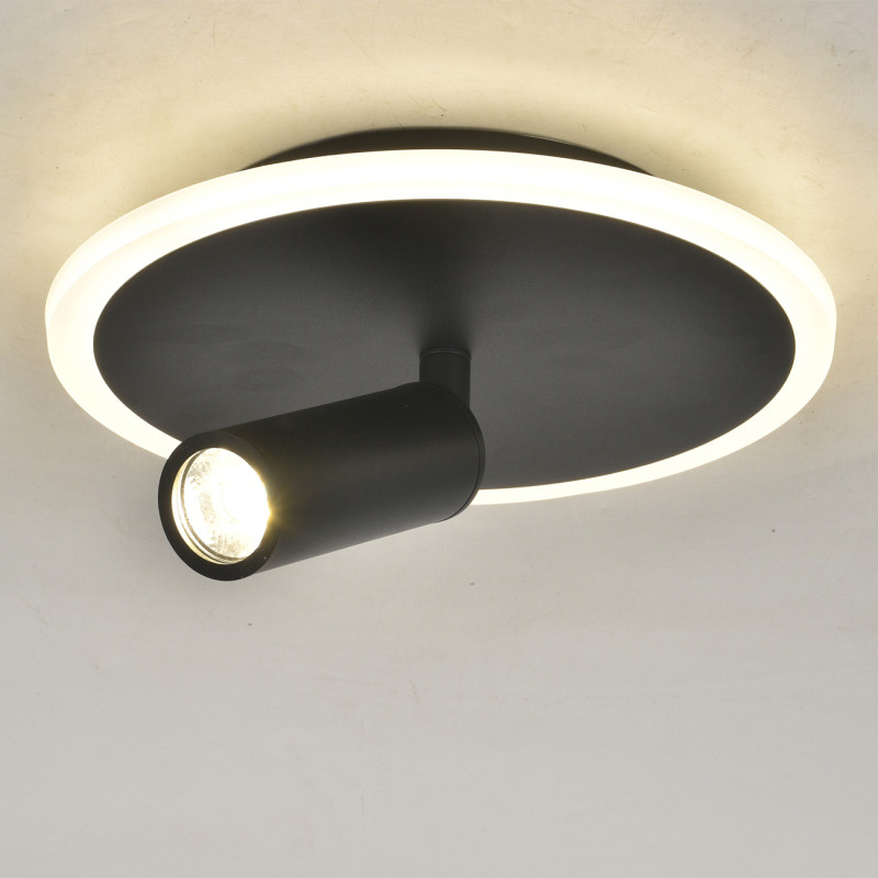 Цена на Накладной светильник Escada 20046SMA/01LED BK