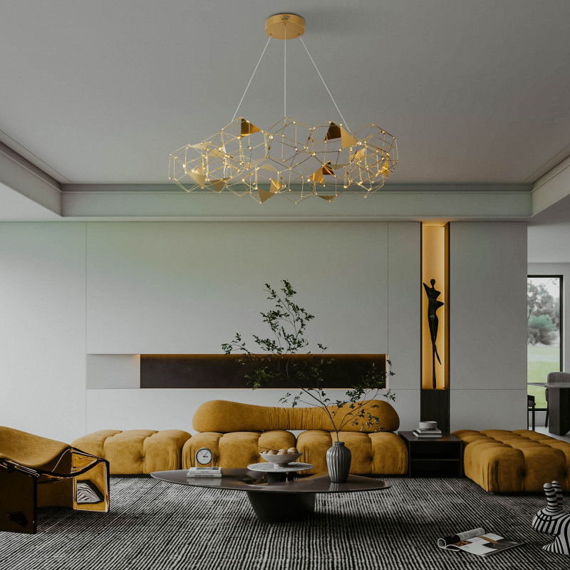 Подвесная люстра Eurosvet 90369/15 медь Купить Подвесная люстра Eurosvet 90369/15 медь