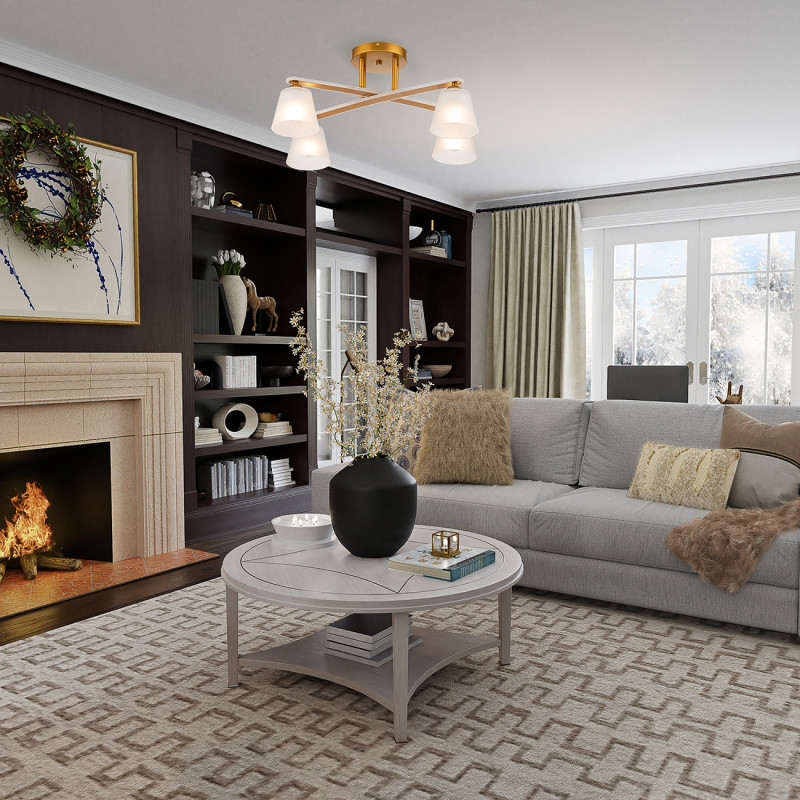 Накладная люстра Escada 1101/4PL в интернет магазине Гет Лайт