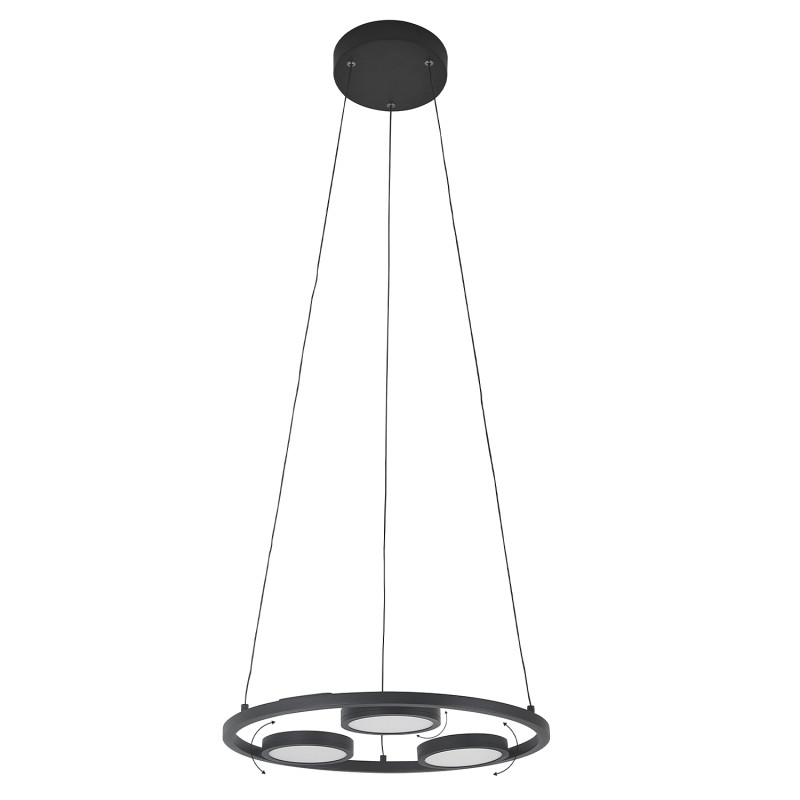 Подвесной светильник Crystal Lux CLT 027C3 D450 BL Подвесной светильник Crystal Lux CLT 027C3 D450 BL