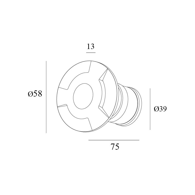 Цена на Подсветка ступеней лестницы Denkirs DK1003-WH