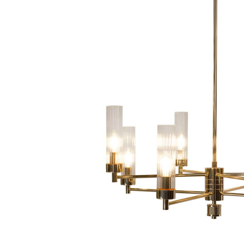 Купить Люстра на штанге AM Group INDIGO SP8 FGD