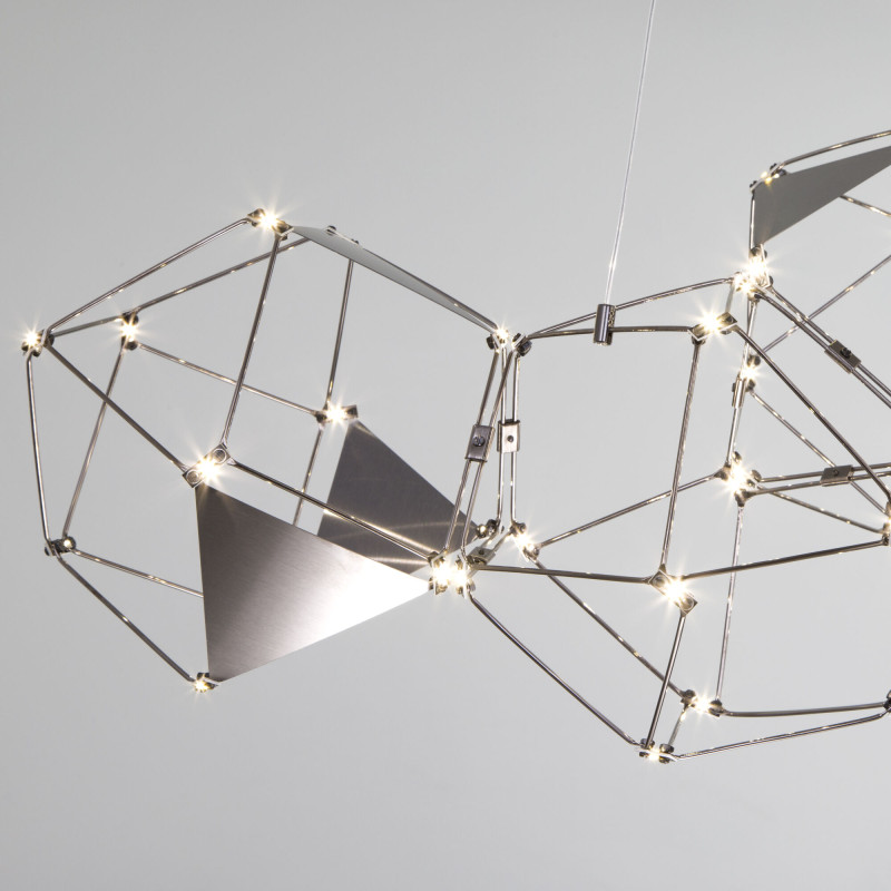 Цена на Подвесная люстра Eurosvet 90368/5 черный жемчуг