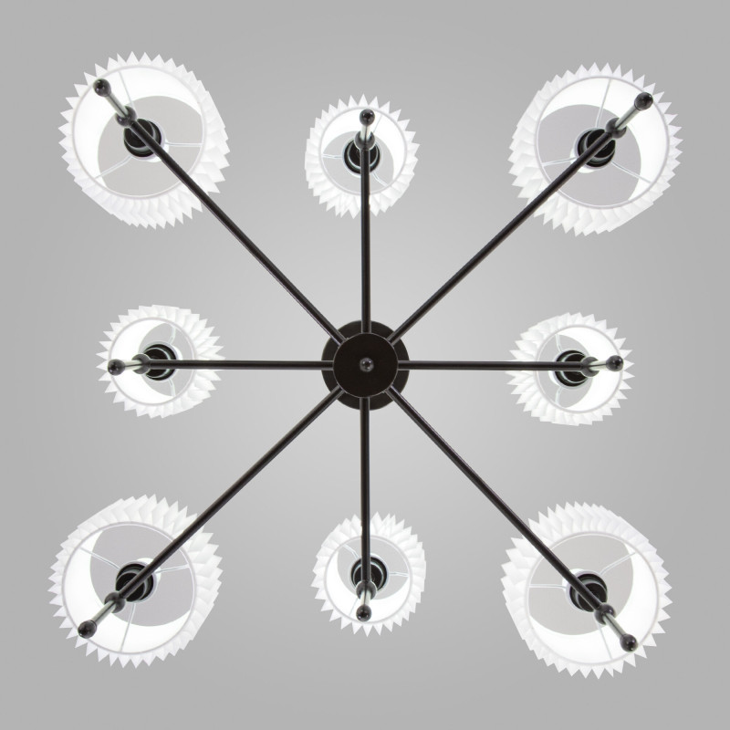 Купить Люстра на штанге Eurosvet 60162/8 черный