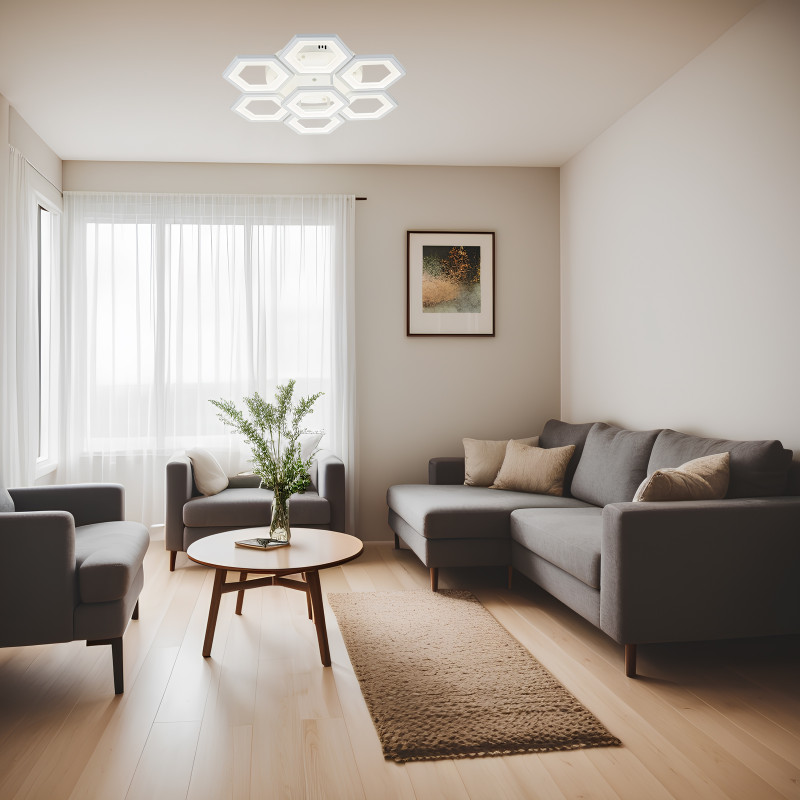 Купить с доставкой по Москве и России Накладная люстра Escada 10204/7LED