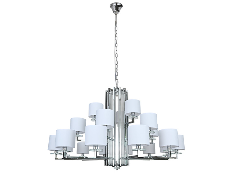 Подвесная люстра Newport 35412+6+3/C chrome без абажуров