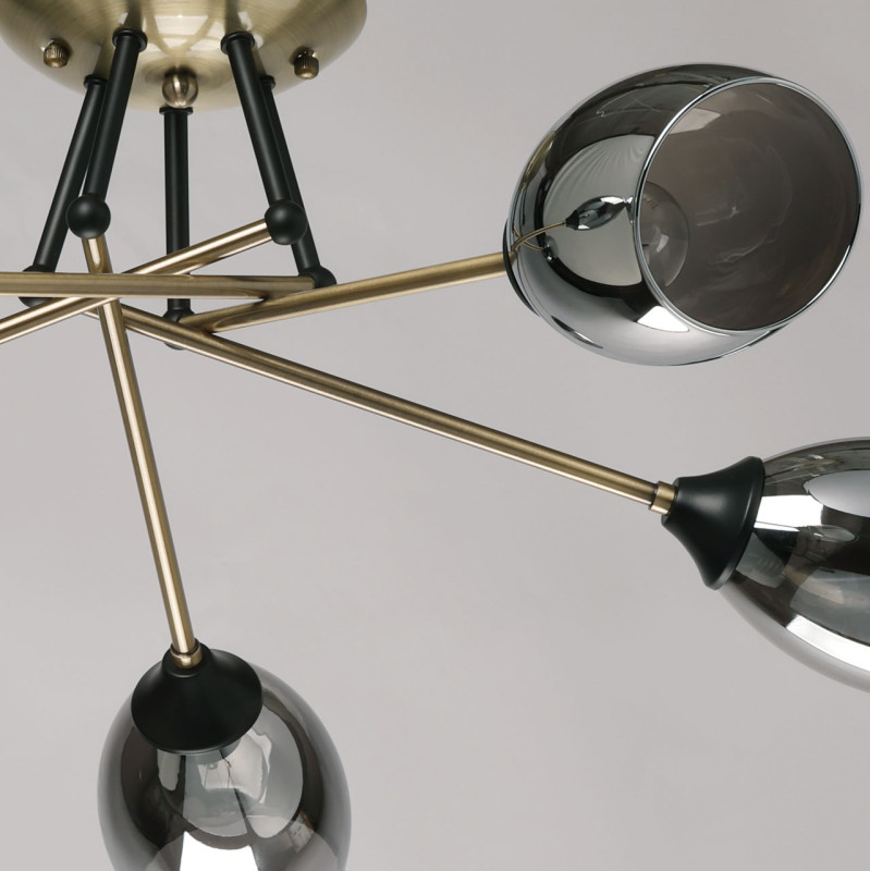 Купить с доставкой по Москве и России Накладная люстра DeMarkt 220014005