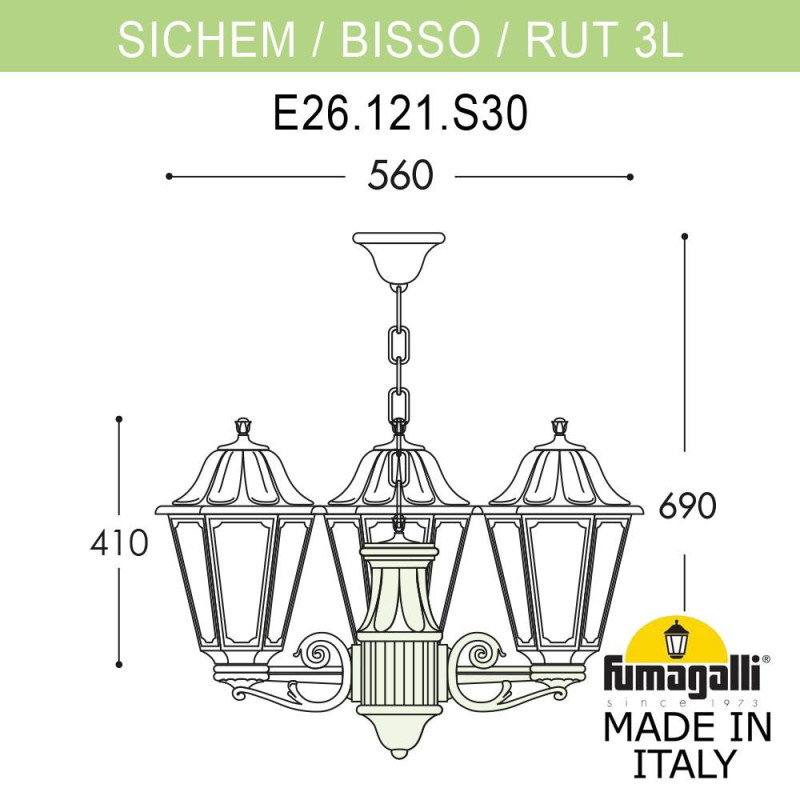 Fumagalli E26.120.S30.BYF1R Fumagalli E26.120.S30.BYF1R