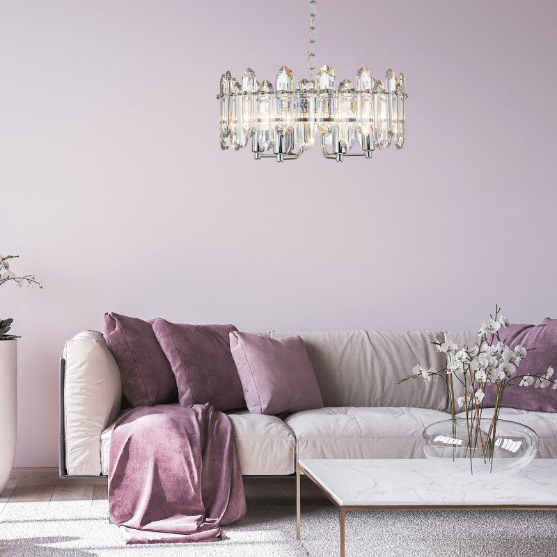 Подвесная люстра Escada 2111/6S Chrome Подвесная люстра Escada 2111/6S Chrome в интернет магазине Гет Лайт