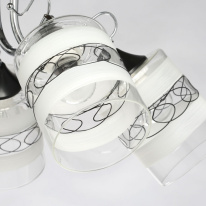 Купить с доставкой по Москве и России Накладная люстра DeMarkt 106010705