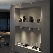 Накладной светильник Elektrostandard Cors 10W (25032/LED) белый/серебро в интернет магазине Гет Лайт