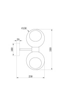 Цена на Бра Freya FR5394WL-02BS
