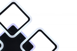 Накладная люстра Natali Kovaltseva HIGH-TECH LED LAMPS 82004 BLACK в интернет магазине Гет Лайт