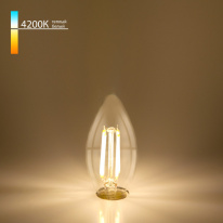 Купить Светодиодная лампа Elektrostandard Свеча BL131 7W 4200K E14 (C35 прозрачный)