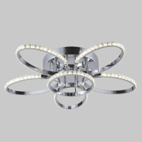 Фото Накладная люстра Eurosvet 90098/6 хром