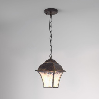 Купить Подвесной уличный светильник Elektrostandard GL 1009H черное золото