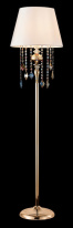 Купить Торшер Crystal Lux MERCEDES PT1 GOLD/COLOR