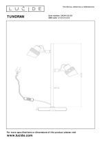 Купить Настольная лампа LUCIDE 34544/02/30