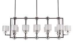 Фото Подвесная люстра Newport 4408+4/S black glossy