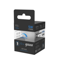 Светодиодная лампа Gauss 101506305-D в интернет магазине Гет Лайт