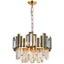 Фото Каскадная люстра Natali Kovaltseva IMPERIUM 76018/5C GOLD PLATED