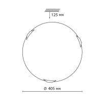 Купить с доставкой по Москве и России Накладной светильник Sonex 7601/DL