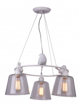 Подвесная люстра ARTE Lamp A4289LM-3WH Фото Подвесная люстра ARTE Lamp A4289LM-3WH