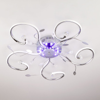 Купить с доставкой по Москве и России Накладная люстра Eurosvet 90129/5 хром