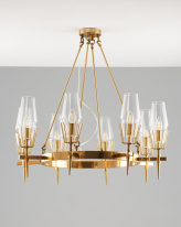 Фото Люстра на штанге Moderli V10360-8P