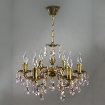 Фото Подвесная люстра AMBIENTE by BRIZZI 2226/6 PB Tear Drop