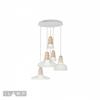Подвесной светильник iLamp AP9006-5 WH в интернет магазине Гет Лайт