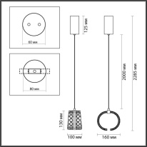 Подвесной светильник Odeon Light 5030/8L Купить Подвесной светильник Odeon Light 5030/8L