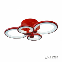 Фото Накладная люстра iLedex A001/4 Red