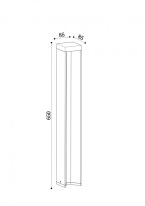 Купить Садово-парковый светильник Maytoni O596FL-L9B4K1