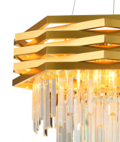 Цена на Каскадная люстра Natali Kovaltseva SPEAR 76013/12C GOLD