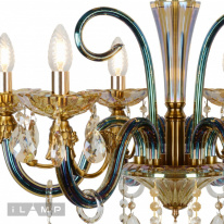Купить Подвесная люстра iLamp 61081-6 BR
