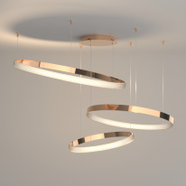 Подвесная люстра Eurosvet 90275/3 медный Smart в интернет магазине Гет Лайт