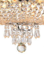 Купить Люстра на штанге Natali Kovaltseva ROCOCO 81407/6C CHROME