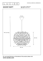 Цена на Подвесной светильник LUCIDE 71367/50/31