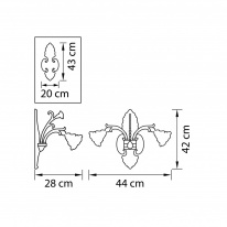 Цена на Бра Lightstar 696622