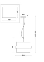 Купить Подвесной светильник Freya FR5367PL-01BS