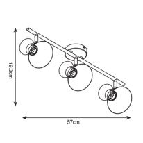 Цена на Спот ARTE Lamp A1406PL-3BK