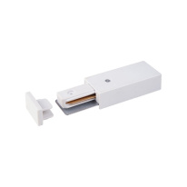 Фото Подвод питания Elektrostandard TRP-1-1-WH / заглушка торцевая белая