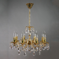 Фото Подвесная люстра AMBIENTE by BRIZZI 2226/8 WP New Leaf