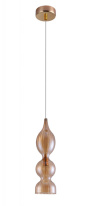 Подвесной светильник Crystal Lux IRIS SP1 B AMBER Фото Подвесной светильник Crystal Lux IRIS SP1 B AMBER
