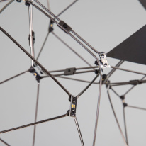 Купить Подвесная люстра Eurosvet 90368/5 черный жемчуг