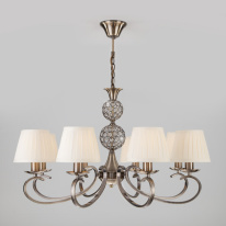 Фото Подвесная люстра Eurosvet 60089/8 античная бронза